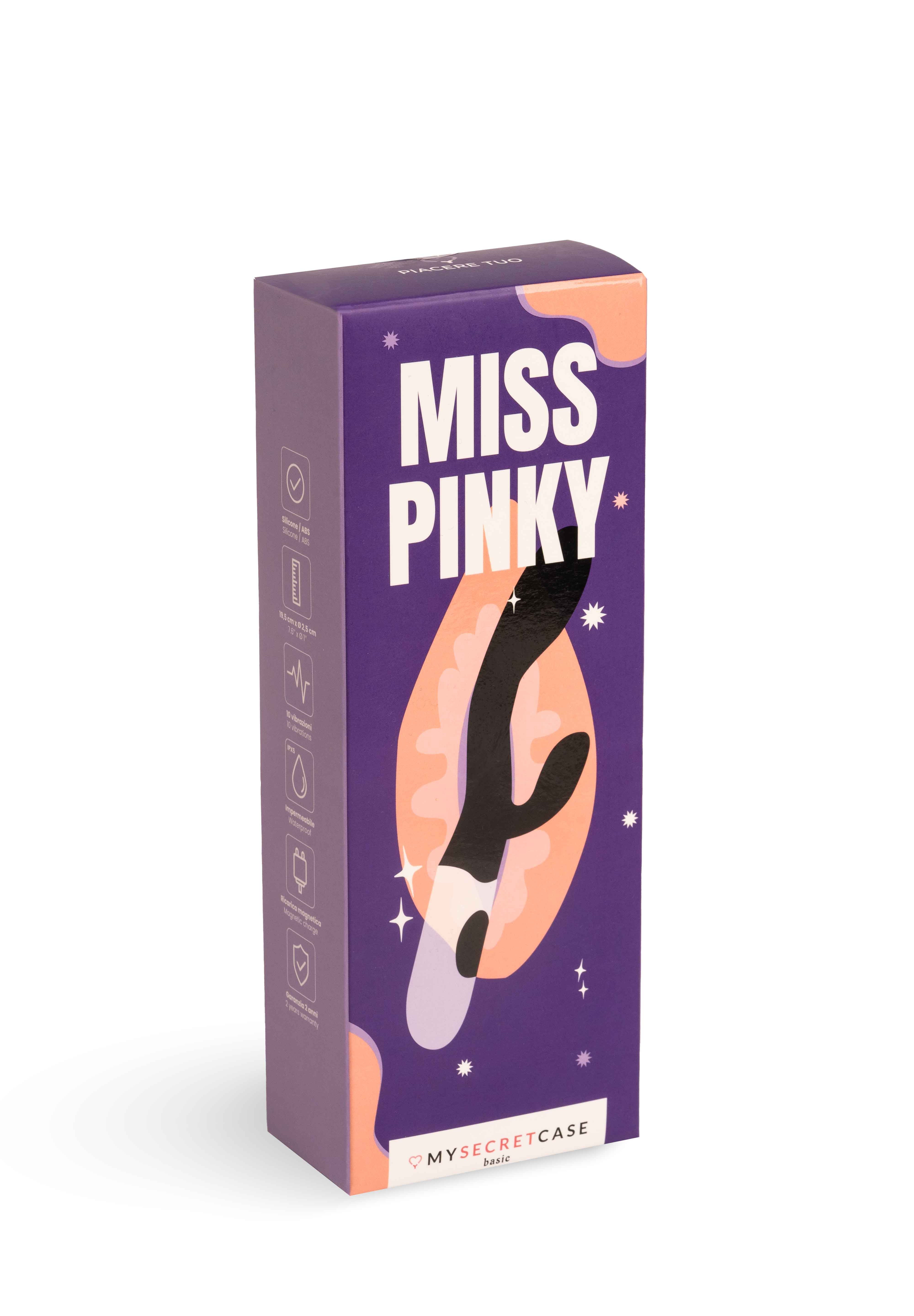 Miss Pinky - Vibratore Rabbit MySecretCase Basic