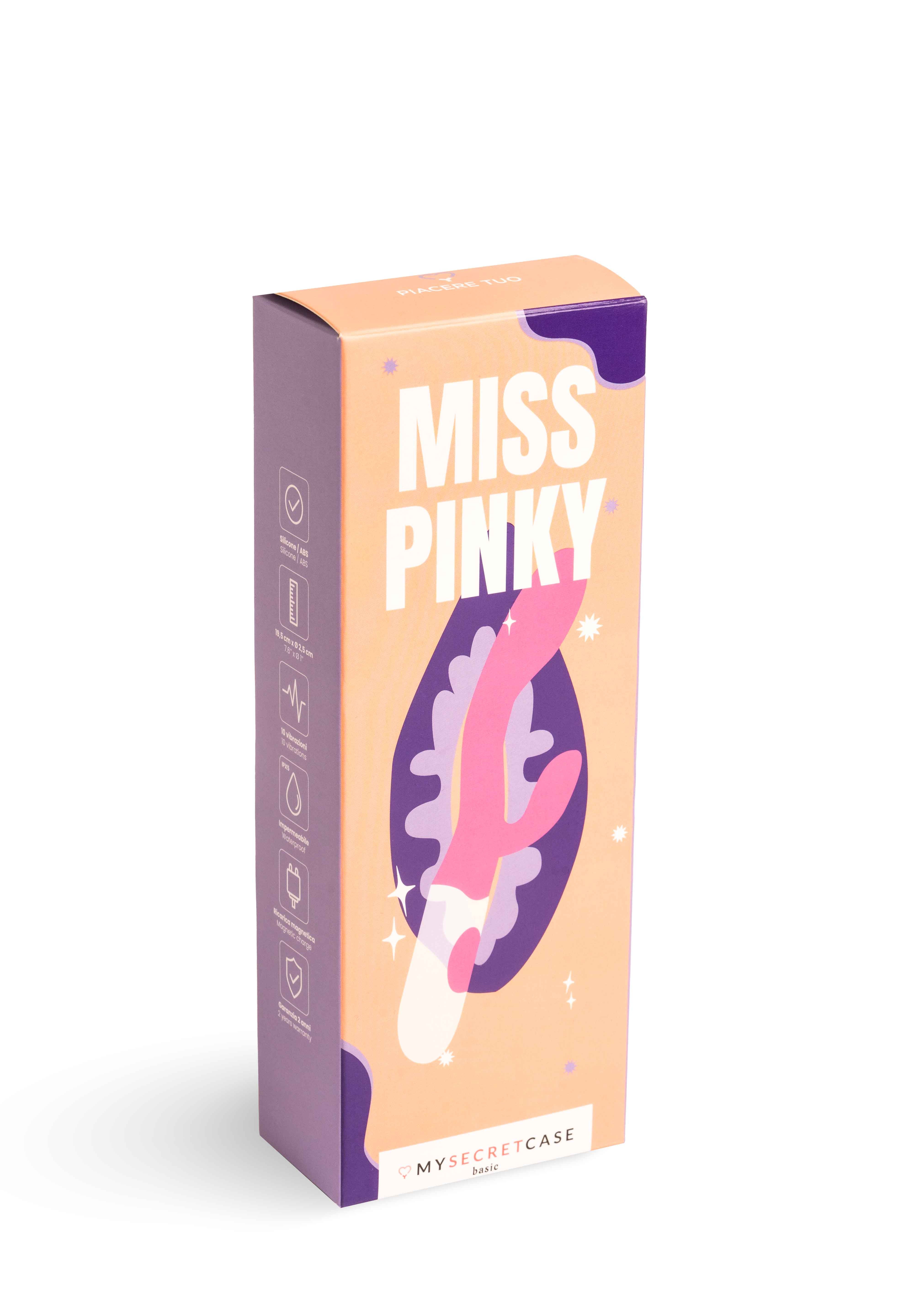 Miss Pinky - Vibratore Rabbit MySecretCase Basic